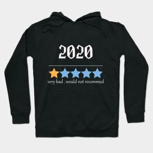 2020 one star sucks year Hoodie